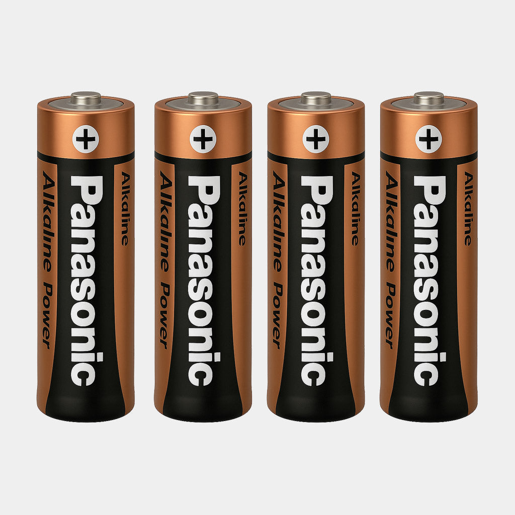 Pack de 4 pilhas alcalinas AAA - Panasonic