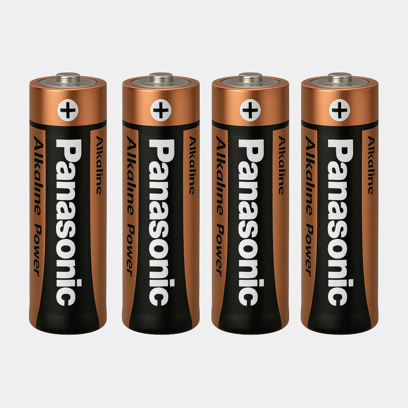 Pack de 4 pilas alcalinas AAA - Panasonic