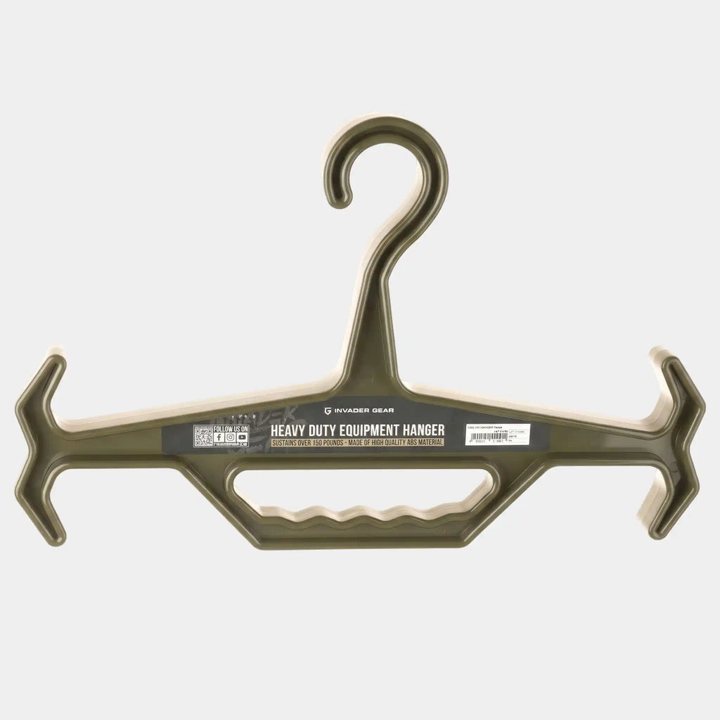 Reinforced hanger for bulletproof vests