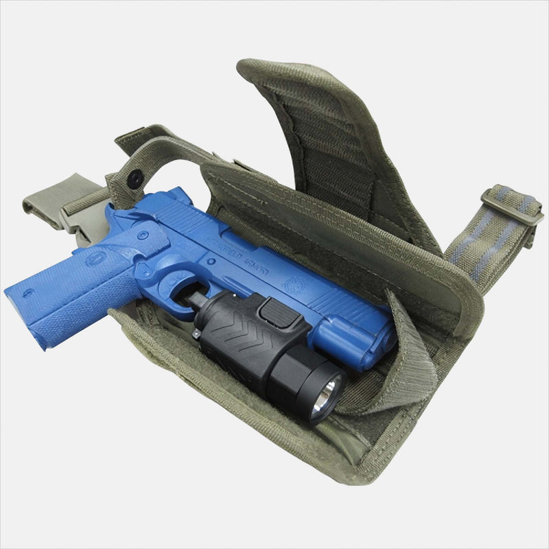 Holster de CUISSE PISTOLET + POCHE CHARGEUR NYLON BLACK UMAREX Holster de CUISSE PISTOLET + POCHE CHARGEUR NYLON BLACK UMAREX