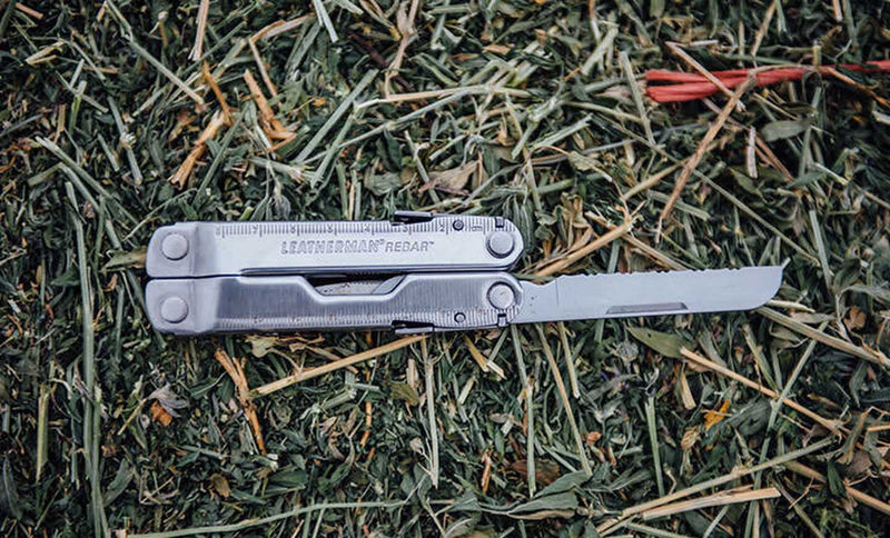 Multitools REBAR® Roestvrij staal met hoes - Leatherman