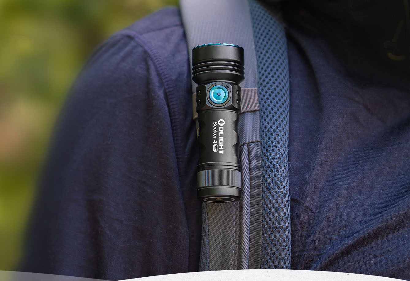 Linterna EDC Seeker 4 Mini con luz UV 1200 Lum. - Olight — SERMILITAR
