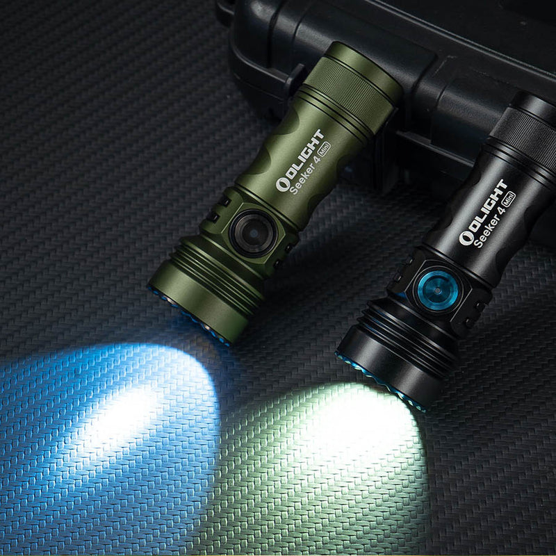 Lampe de poche EDC Seeker 4 Mini avec lumière UV 1200 lum. - Olight