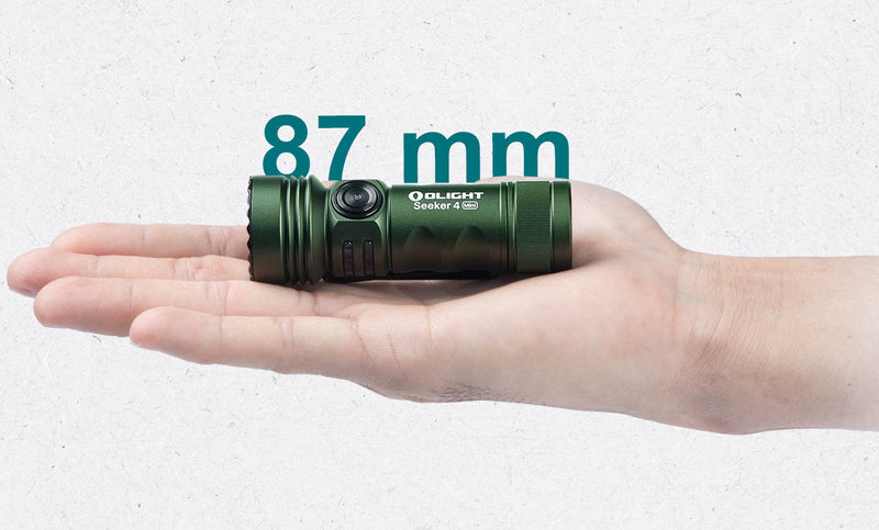 Lampe de poche EDC Seeker 4 Mini avec lumière UV 1200 lum. - Olight