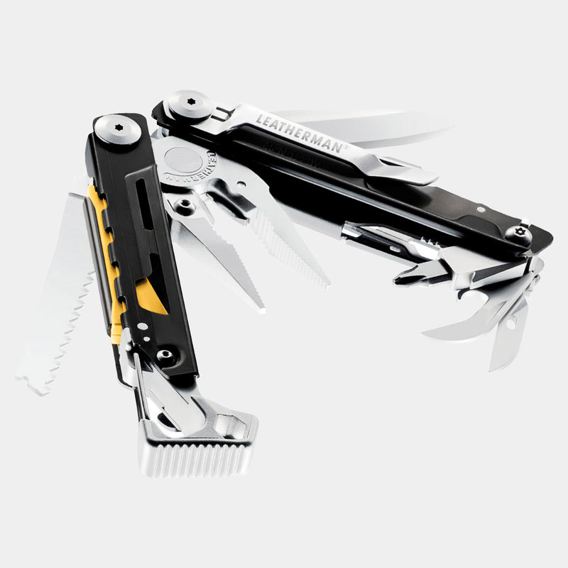 Multitools SIGNAL® Roestvrij staal met hoes - Leatherman