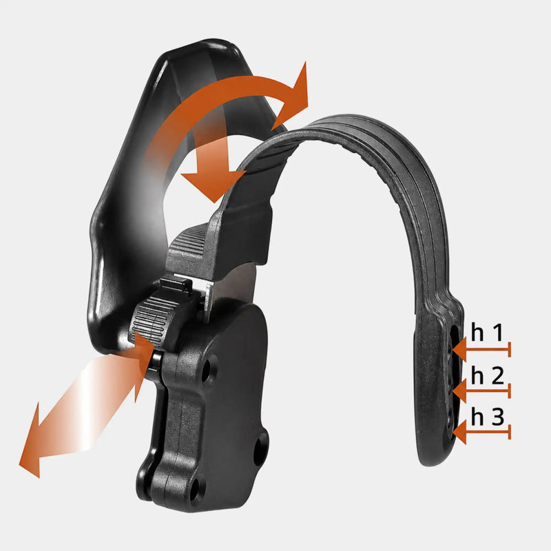 Diebstahlsicherung für oberen Bogen, 3 Höhen 8K95 - Vega Holster