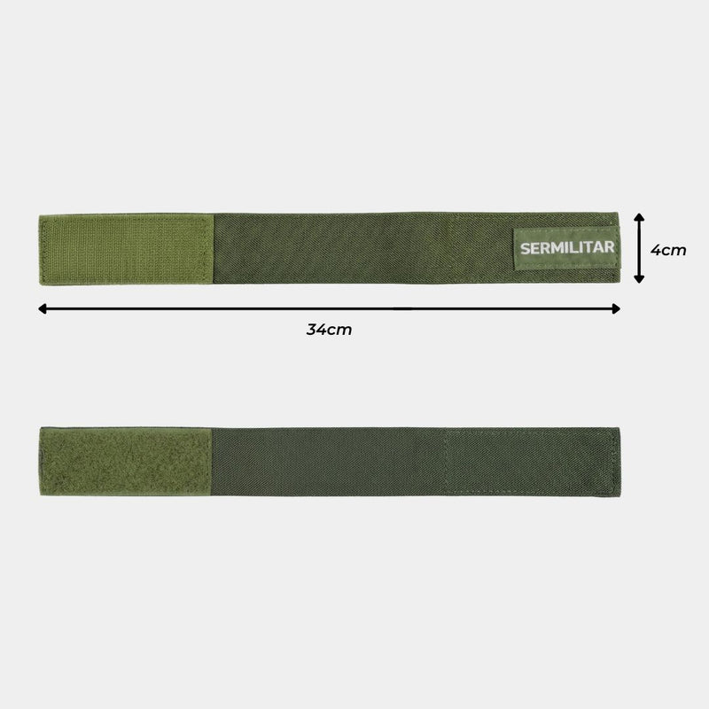 Sujeta perneras con velcro - SERMILITAR