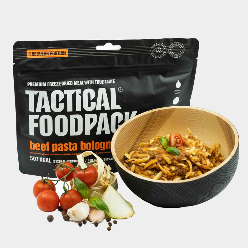 Pasta a la boloñesa - Tactical Foodpack