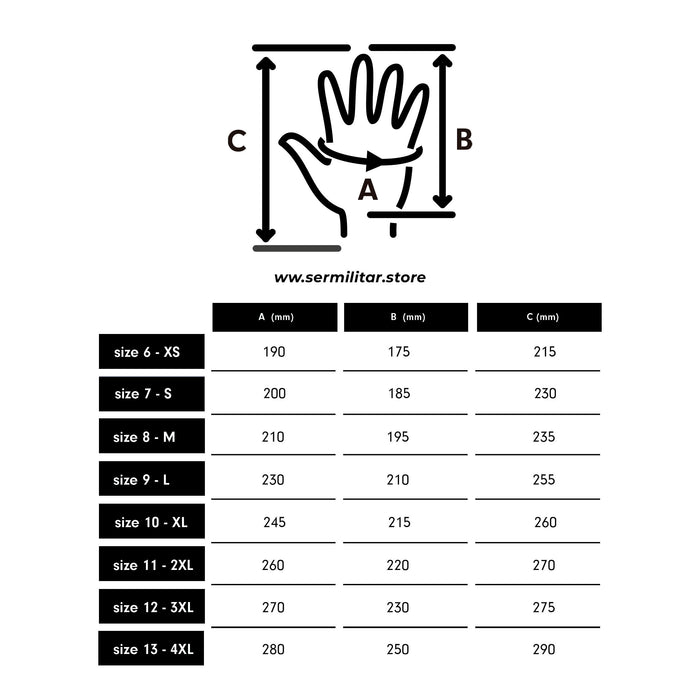 Guantes Abesil / Rappel - MoG