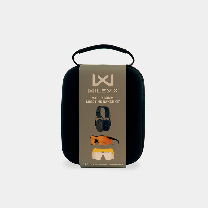 Set de tiro WX Vapor COMM +  Earmor M300WXJ  - Wiley X [ED. LIMITADA]