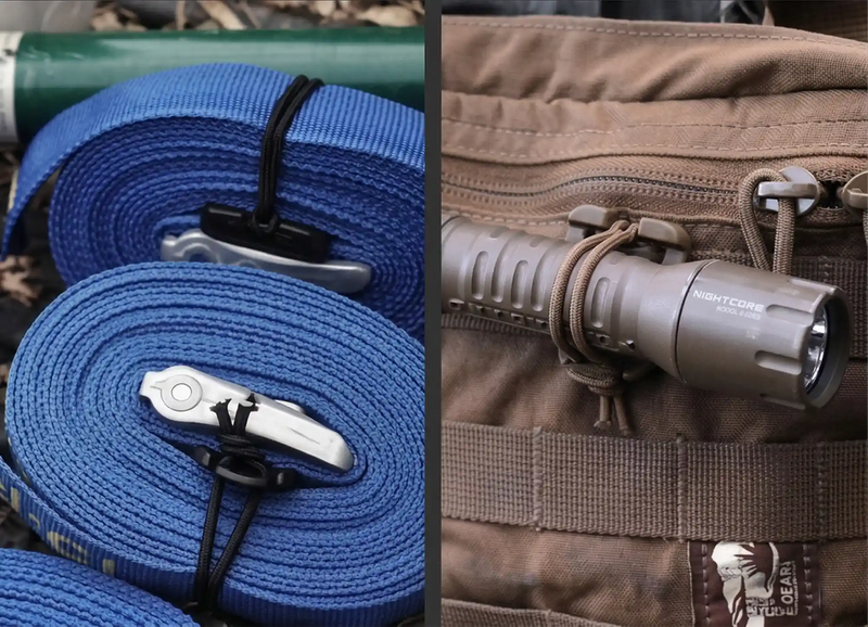 Clip para anclaje molle con cuerda elástica Web Dominator - ITW Nexus