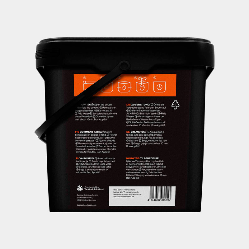 Caja de supervivencia 7 días Weekpack Alpha - Tactical Foodpack