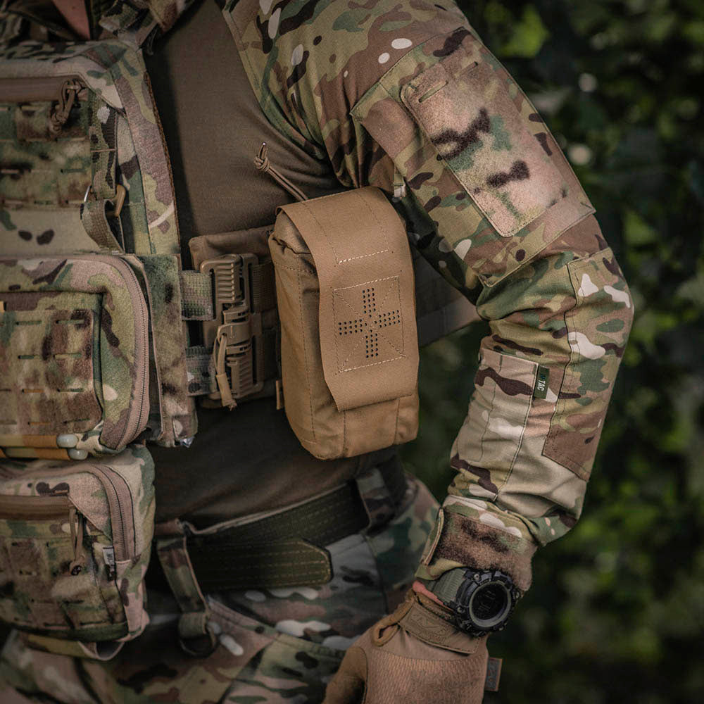IFAK Small Vertical Elite First Aid Kit - M-TAC — SERMILITAR