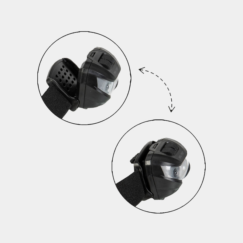 Torcia MIL-TEC per testa led rosso/bianco