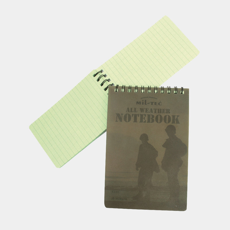 Waterproof notitieboek MIL-TEC klein