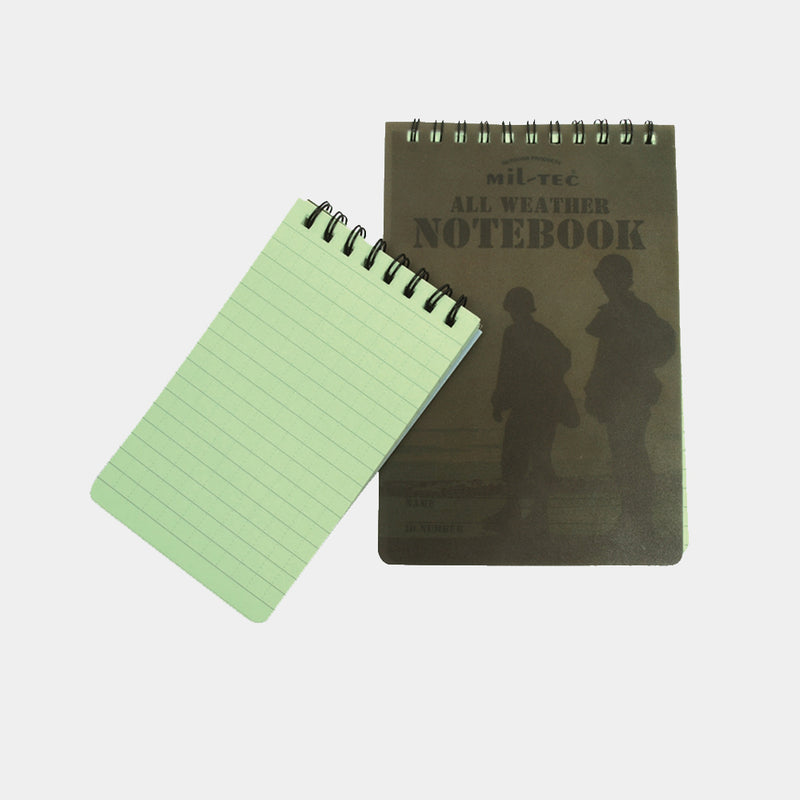 Large MIL-TEC waterproof notebook