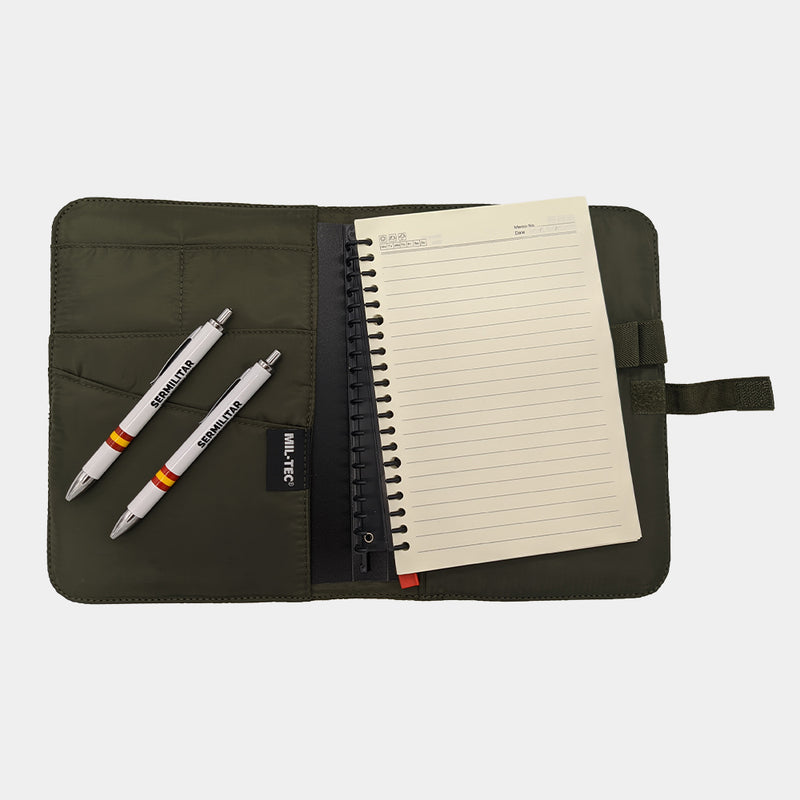 MIL-TEC tactical notebook with medium cover