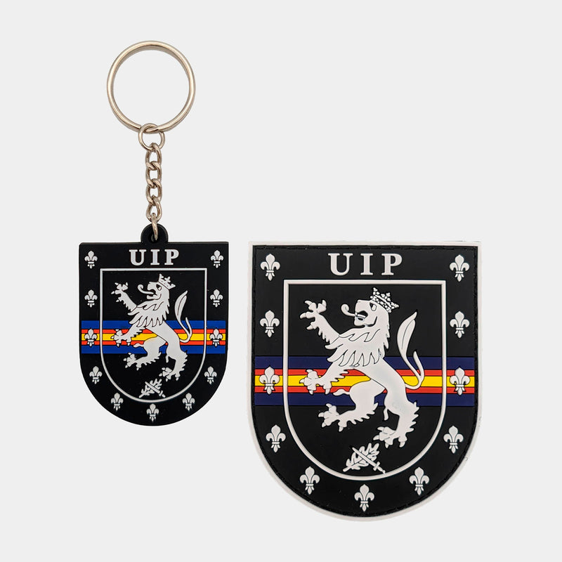Porte-clés de la UIP en PVC