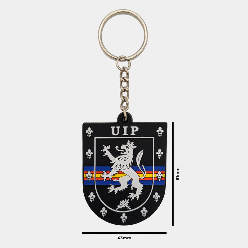 Porte-clés de la UIP en PVC