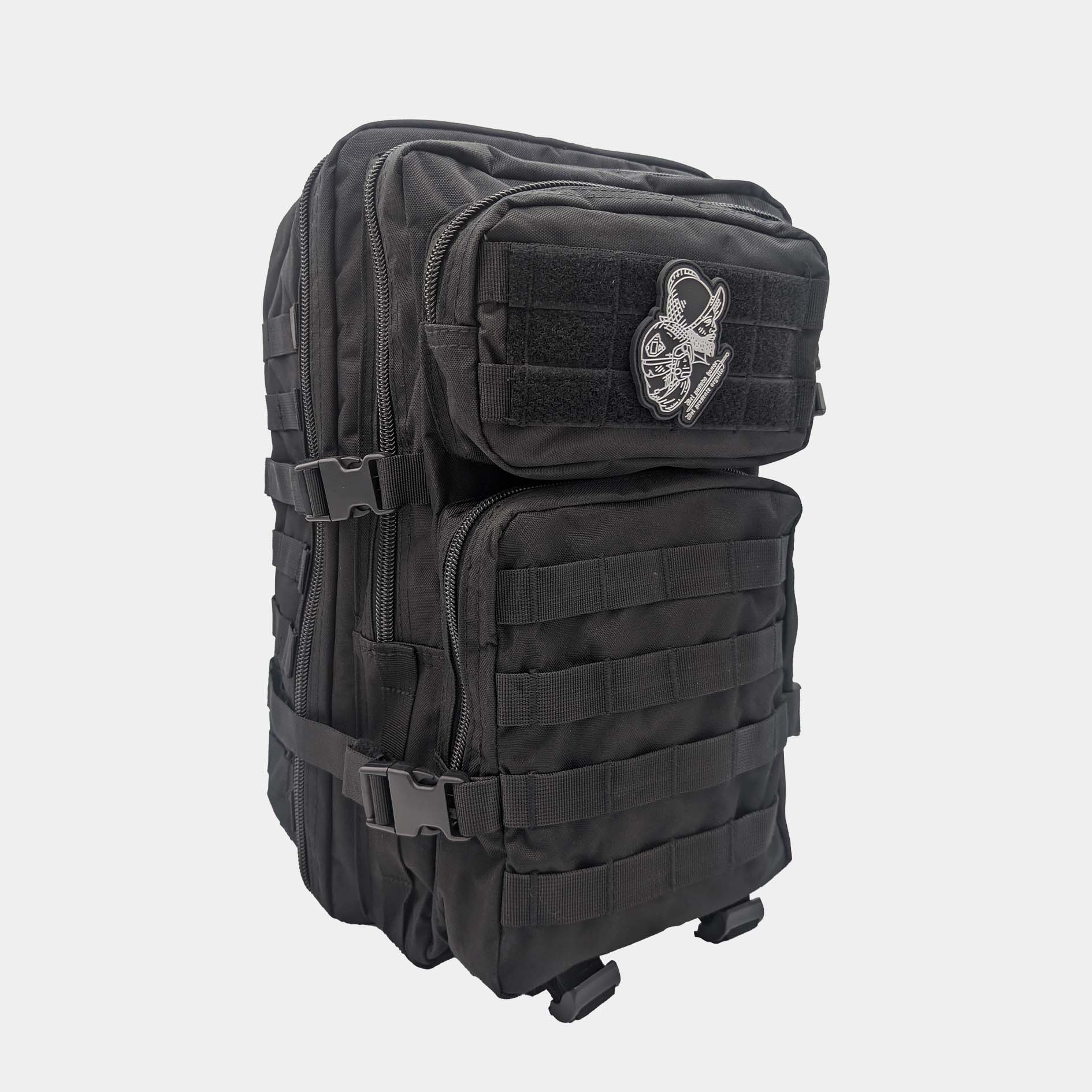 Mil-Tec バックパック US アサルト 36L タクティカルブラック Assault pack backpack 36L - MIL-TEC — SERMILITAR
