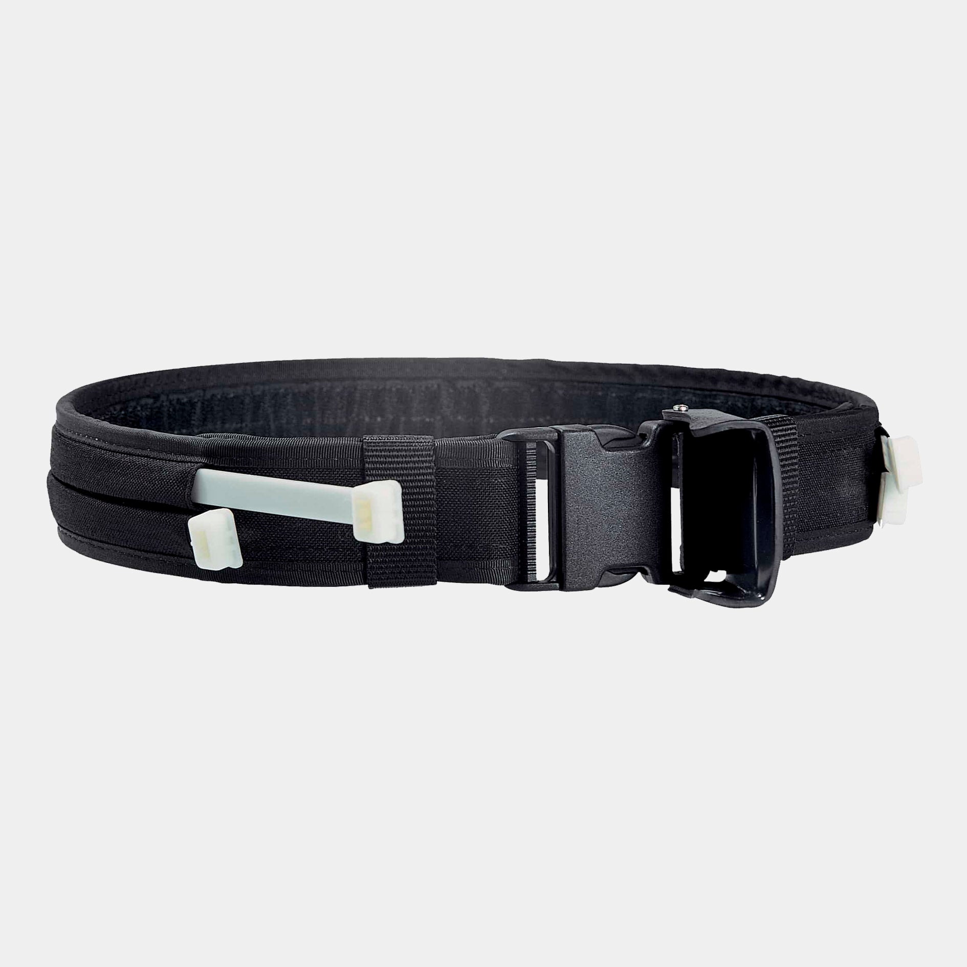 Holster VEGA Noir-U - Entretoises En Cordura Pour Ceinture - Hauteur 5,5 Cm, Largeur 2,5 Cm - Fabriqué En Italie