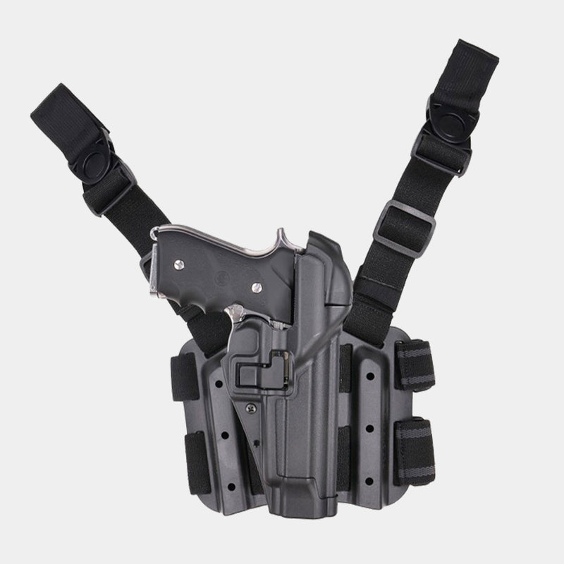 Tactische beenholster met twee banden - BlackHawk