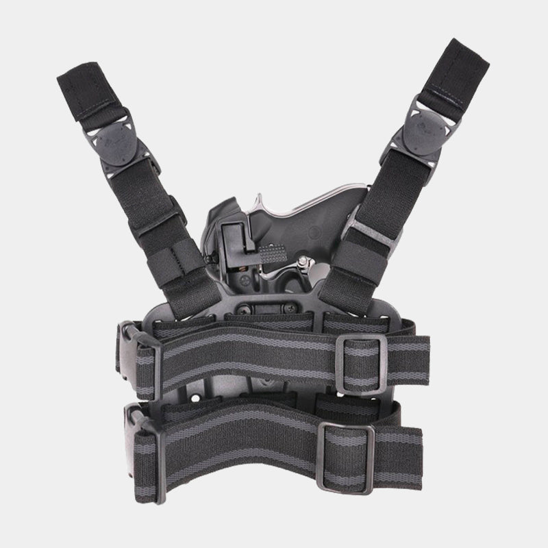 Tactische beenholster met twee banden - BlackHawk
