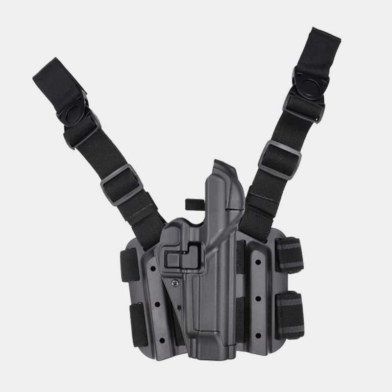 Tactische beenholster met twee banden - BlackHawk