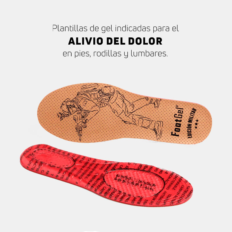 Plantillas militares - FootGel