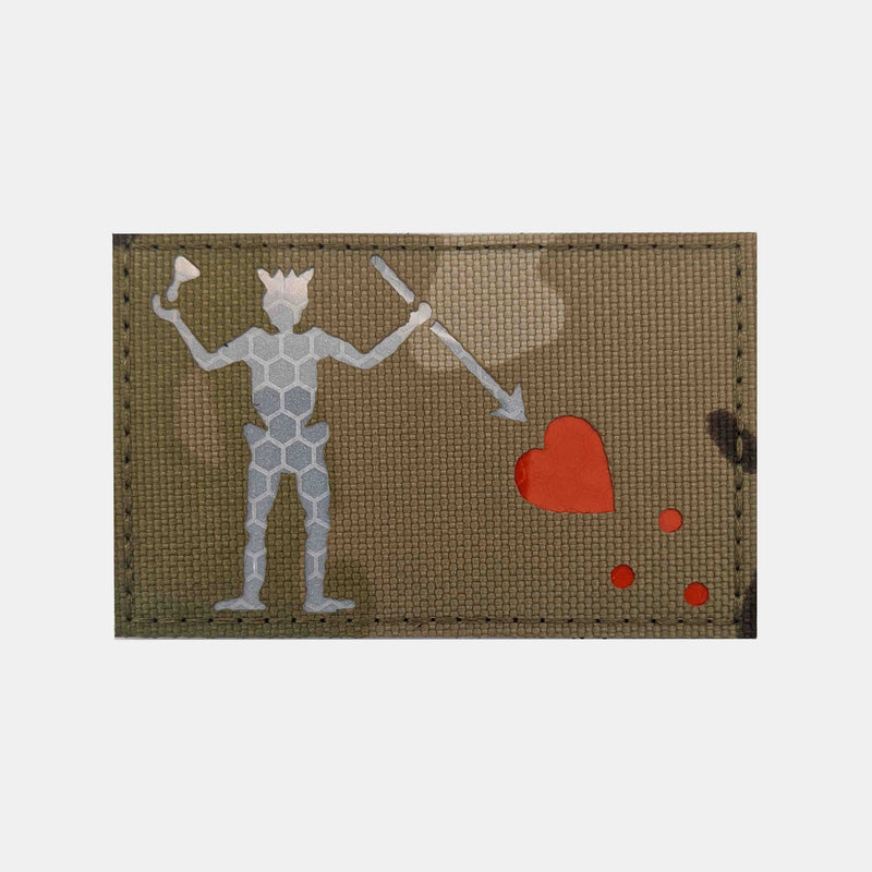 Parche IR drapeau Blackbeard