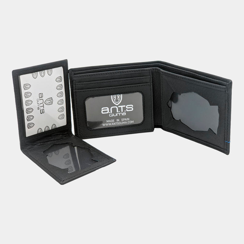 National Police badge holder wallet with the thin blue line