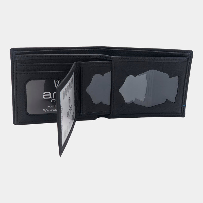 National Police badge holder wallet with the thin blue line