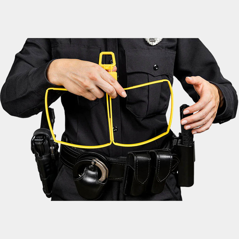 Pack of 10 black Tri-Folds ASP handcuffs