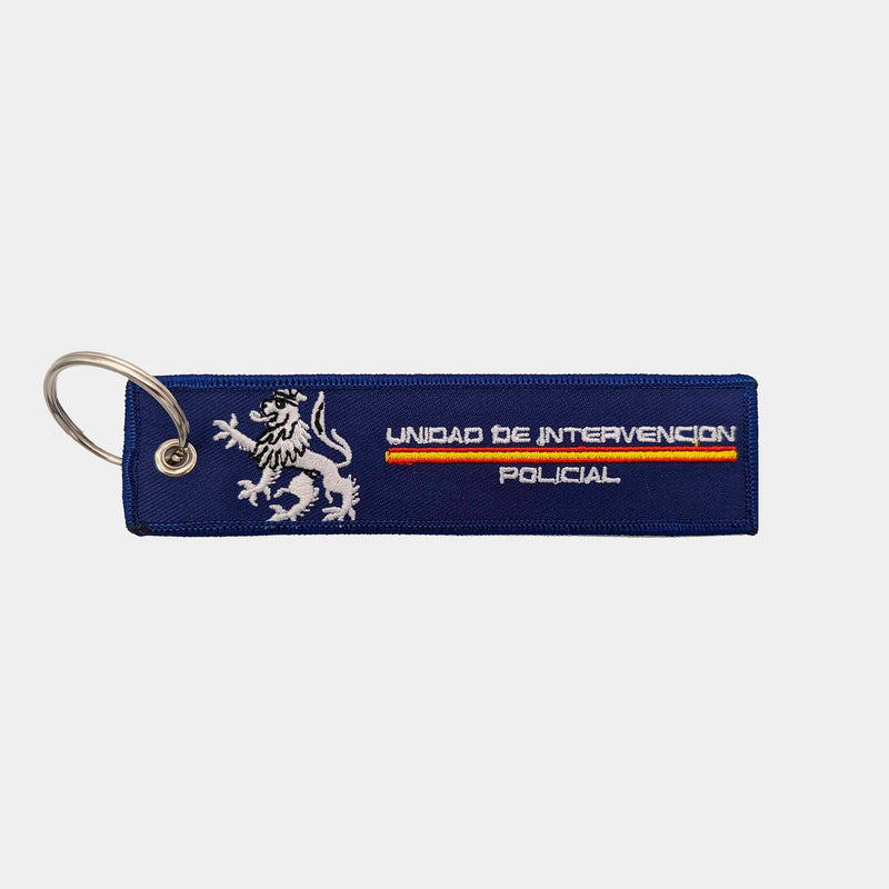 Embroidered keychain of the UIP