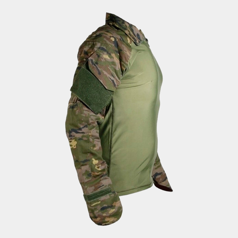 T-shirt de combat pixelisé forestier - Delta Tactics