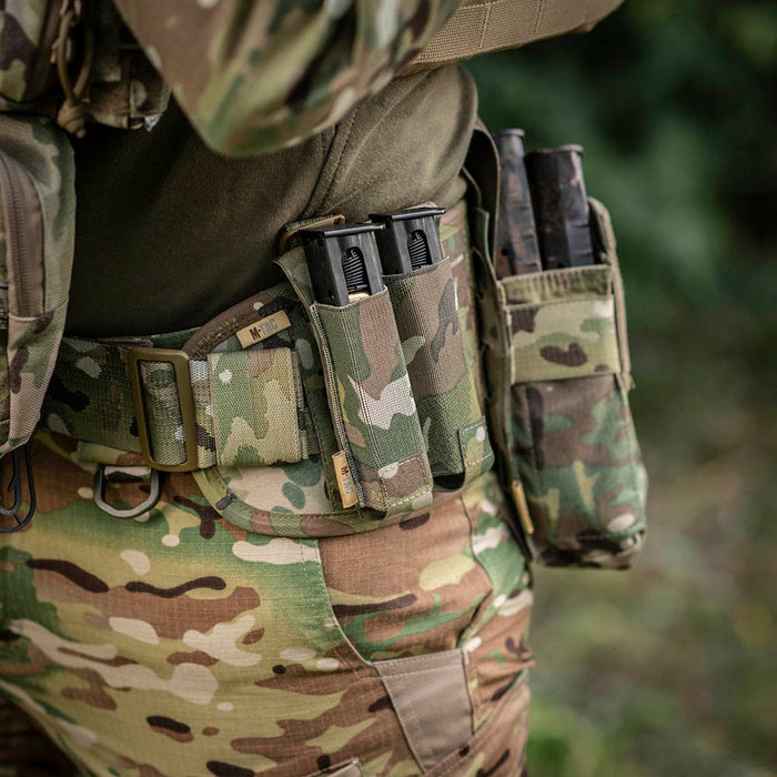 Double pistol magazine carrier M-TAC APS Laser Cut - Multicam