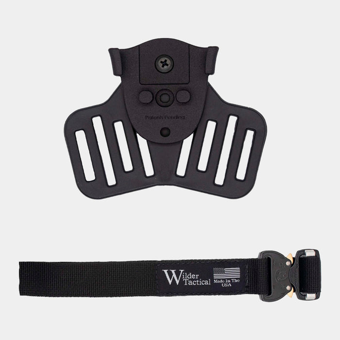 Adapter for shovel QUBL/VUBL with leg strap assembly - Wilder Tactical