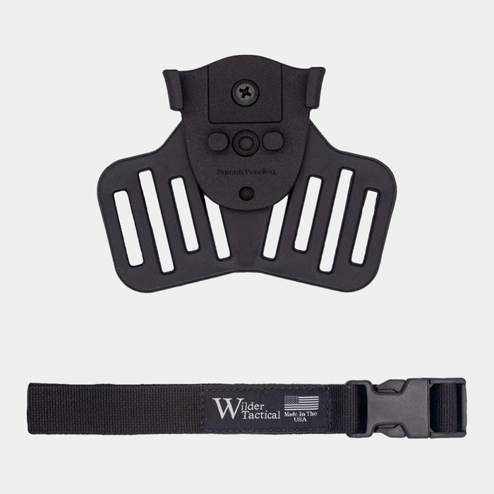 Adapter for shovel QUBL/VUBL with leg strap assembly - Wilder Tactical