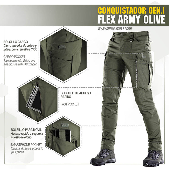 Tactical pants Conquistador GEN I FLEX - M-TAC