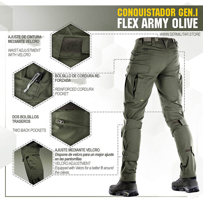 Tactical pants Conquistador GEN I FLEX - M-TAC