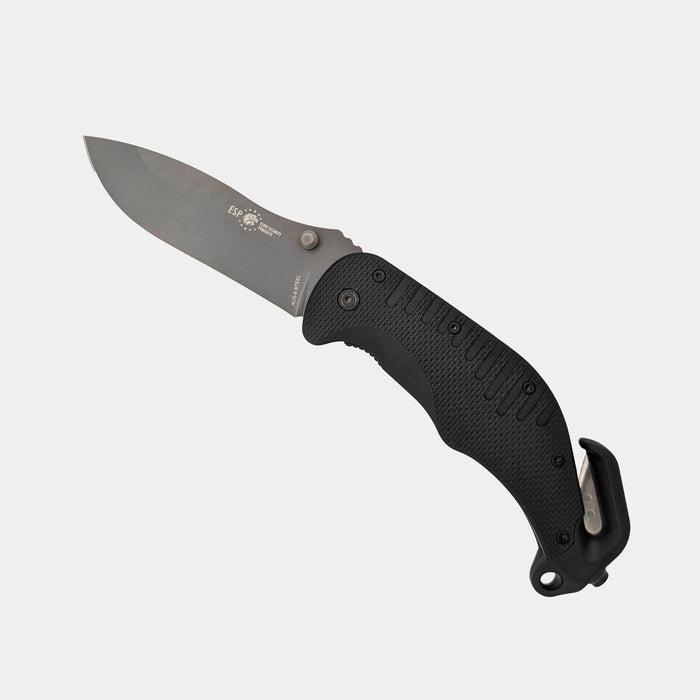 Rescue knife with glass breaker ESP