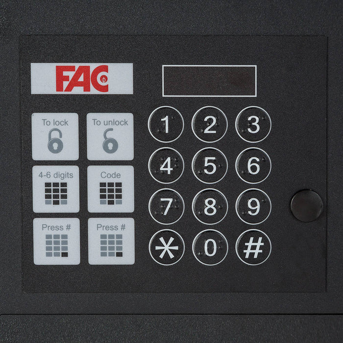 Motorized digital safe - FAC