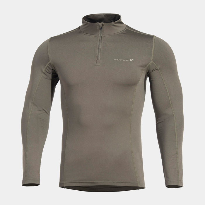 Pindos thermal T-shirt 1/2 zipper - Pentagon