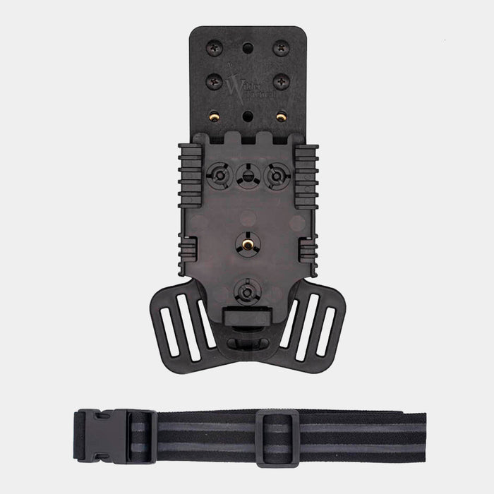 MHP Platform with Leg Strap Adapter and QLS / MHP Adapter - Wilder Tactical