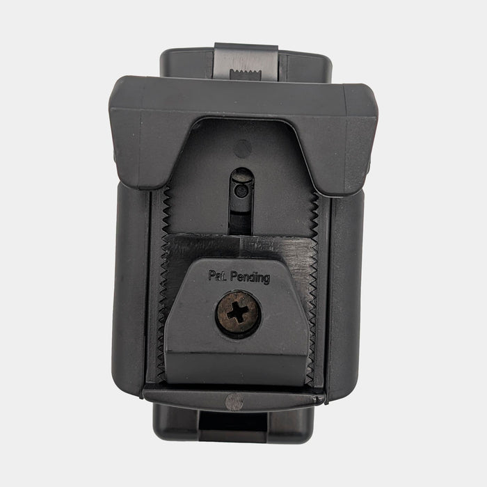 Universal holster with clip for open charger - ESP