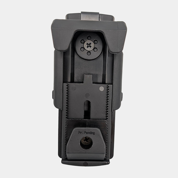 Universal holster with clip for open charger - ESP