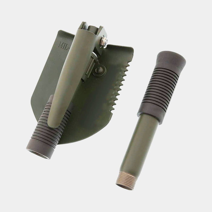 Foldable mini shovel and pickaxe with case - MIL-TEC