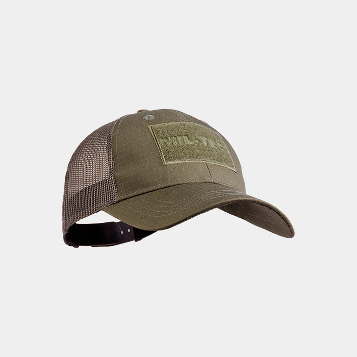 Tactical cap with trucker baseball grille - MIL-TEC