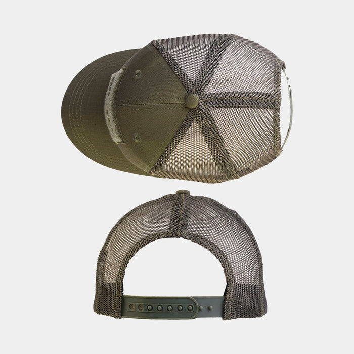 Tactical cap with trucker baseball grille - MIL-TEC