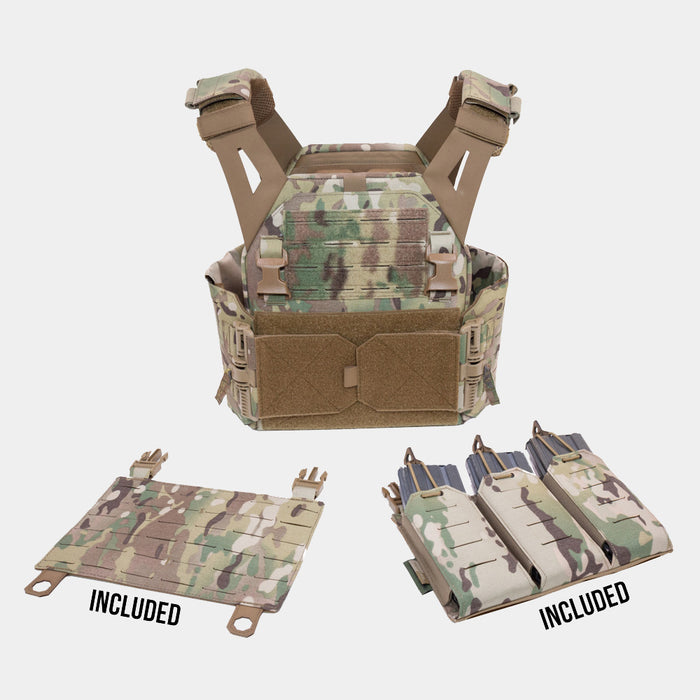 Plate carrier LC LPC V1 with magazine carrier - Warrior Assault